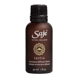 SAJE TANTRA SENSUOUS 30ML DIFFUSER BLEND - BRAND NEW/BOTTLE IS DISTRESSED